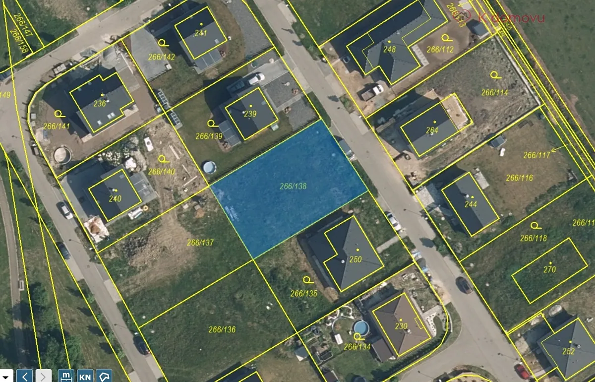 Prodej stavebního pozemku 684 m²